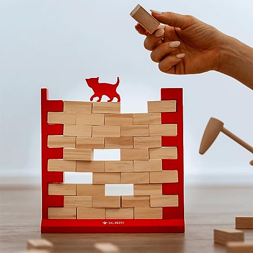 Dal Negro - Mind The Cat, Juego de Mesa de Habilidad y Equilibrio. Adecuado para niños 8+ y para Toda la Familia, de 2 o más Jugadores.