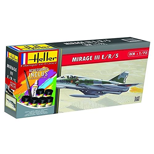 DataPrice Heller 56323 - Maqueta Avión Mirage III E/R/5. Escala 1/72