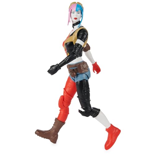 dc comics, Harley Quinn Action Figure, 12 Pulgadas Super Hero Collectible Kids Toys for Boys and Girls, Ages 3+