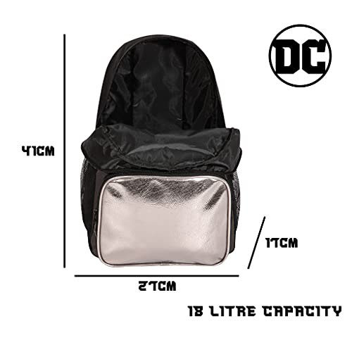 DC Comics Justice League - Mochila para niños, diseño de Batman