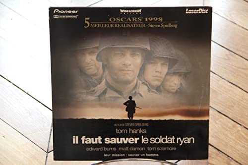 Debe salvarse al soldado Ryan The 1998 Laserdisc LD PAL France War PLFFC 37971