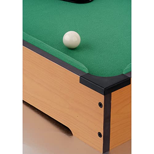 Devessport - Billar de sobremesa - Fácil de Guardar - Fácil Montaje - Incluye Todos los Accesorios para Poder Jugar - Ideal para Jugar con Amigos - Medidas: 52 x 31.2 x 10.3 Cm