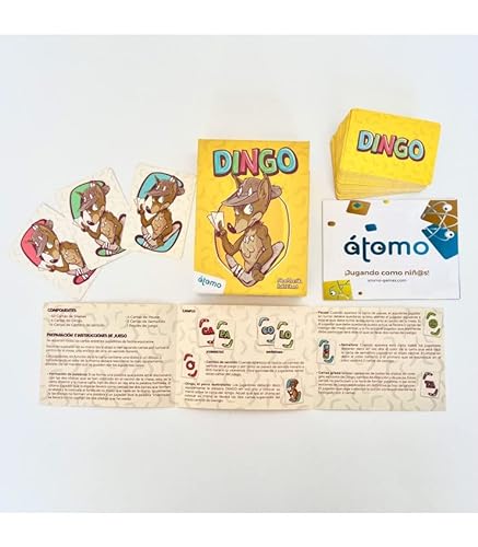 Dingo. Juego de Cartas para Toda la Familia