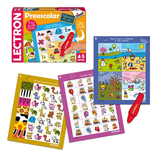 Diset Lectron Preescolar Juego Educativo A Partir De 4 Años + Lectron En El Cole Juego Educativo A Partir De 3 Años