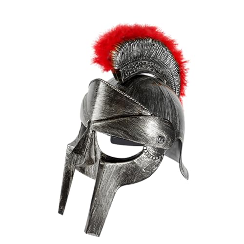 Disfraz de carnaval casco romano antiguo cosplay medieval casco punk antiguo soldado europeo casco romano juego de rol casco romano adulto casco romano disfraz casco romano casco romano con plumas