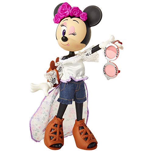 Disney Minnie Mouse Oh So Chic Mouse P Floral Festival Minnie Doll