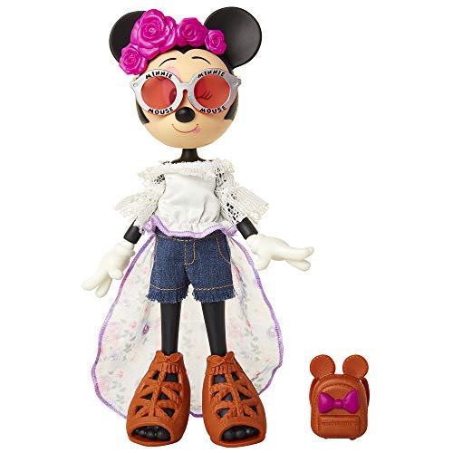 Disney Minnie Mouse Oh So Chic Mouse P Floral Festival Minnie Doll