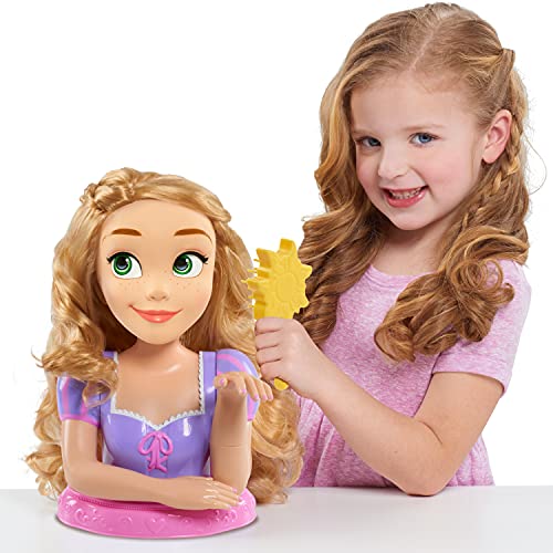 Disney Princess Deluxe Rapunzel - Cabeza de Peinado