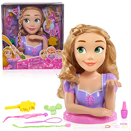 Disney Princess Deluxe Rapunzel - Cabeza de Peinado