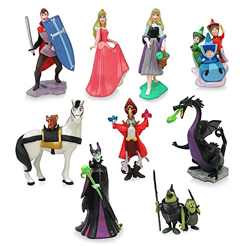 Disney Store - Juego de figuritas de la Bella Durmiente