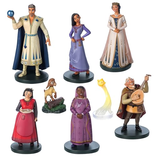 Disney Store Set Juego figuritas exclusivas Wish: El Poder de los Deseos