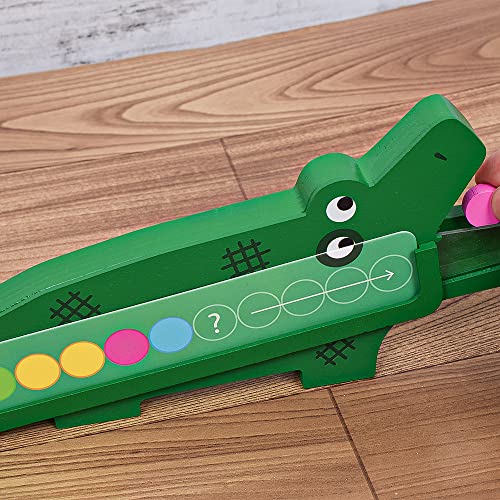 DJECO- Juegos educativos Crococroc Habilidad, Multicolor (31629)