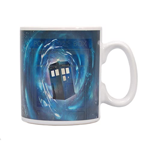 DOCTOR WHO Z888360 Tardis - Taza con Efecto térmico, Multicolor