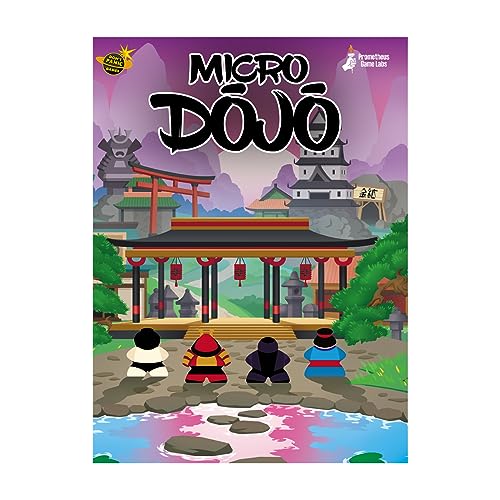 Don't Panic Games | Micro Dojo | Juego de mesa | A partir de 10 Años | 1 a 2 Jugadores | 30 Minutos