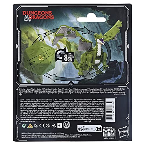 Dungeons & Dragons Dicelings Green Dragon - Juguetes y Figuras de acción D&D de colección