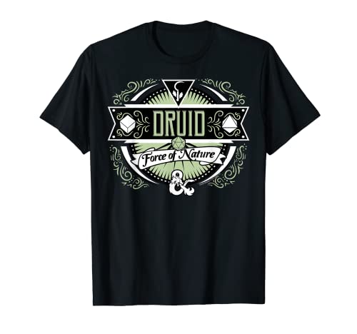 Dungeons & Dragons Druid Force Of Nature Camiseta