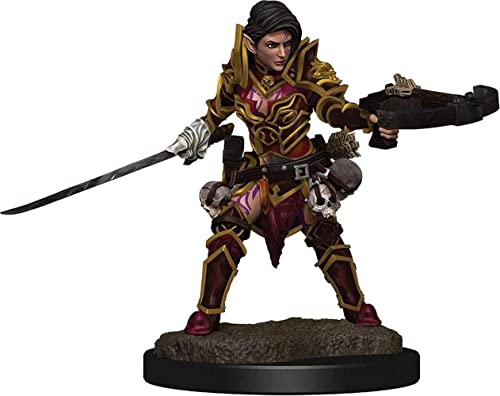 Dungeons & Dragons Pathfinder: Battles: Premium Painted Figures: Elf Fighter Male