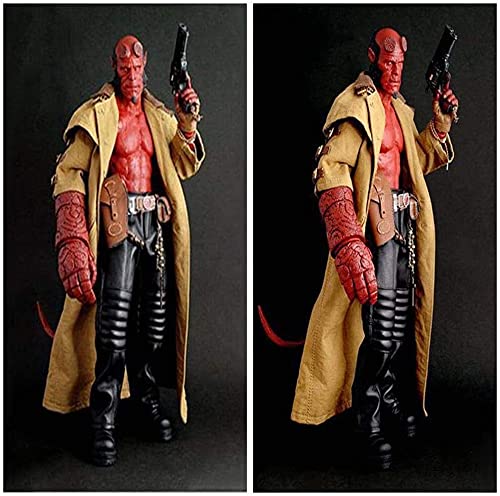 Eamily Figura de acción de anime Hellboy modelo coleccionable estatua juguetes figuras de PVC adornos de escritorio