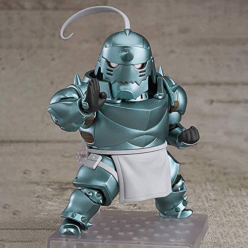 Eamily Fullmetal Alchemist Alphonse Elric Nendoroid Anime Figura de acción Modelo coleccionable Estatua Juguetes Figuras de PVC Adornos de escritorio