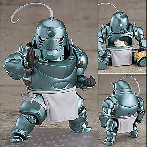 Eamily Fullmetal Alchemist Alphonse Elric Nendoroid Anime Figura de acción Modelo coleccionable Estatua Juguetes Figuras de PVC Adornos de escritorio