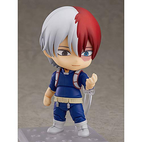 Eamily My Hero Academia Todoroki Shoto Q Version Nendoroid Figuras de acción juguete con accesorios figuras de anime movibles estatua juguete de dibujos animados juego personaje modelo decoración de