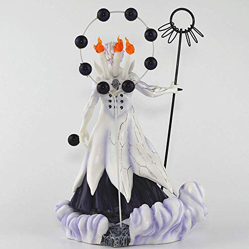 EASSL Uchiha Obito, la Figura de acción de No Shippuden, Madara Uchiha con el Suelo Seis Caminos con Suelo, la Figura del Manzhuli de Diez Colas (29 cm)