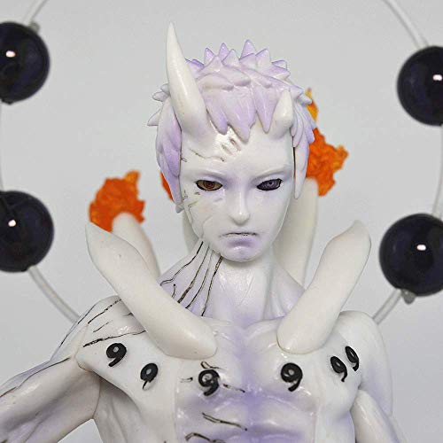 EASSL Uchiha Obito, la Figura de acción de No Shippuden, Madara Uchiha con el Suelo Seis Caminos con Suelo, la Figura del Manzhuli de Diez Colas (29 cm)