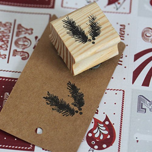 East of India Rubber Stamp - FIR TREE