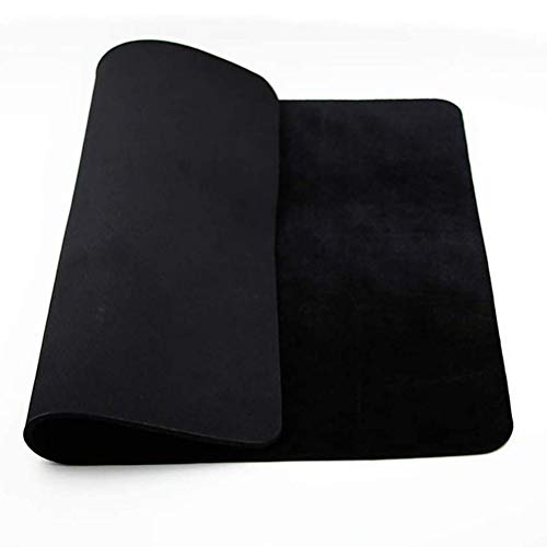 Egujiwa Almohadilla Mágica, Alfombrilla Profesional Negra para Baraja de Cartas de Póquer, Accesorios Mágicos de Primer Plano para Trucos de Cartas e Ilusiones de Monedas (Negro3)