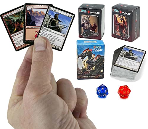 El juego de coleccionista exclusivo con Ajani VS. Nicol Bolas y Heroes VS. Monsters Duel Decks