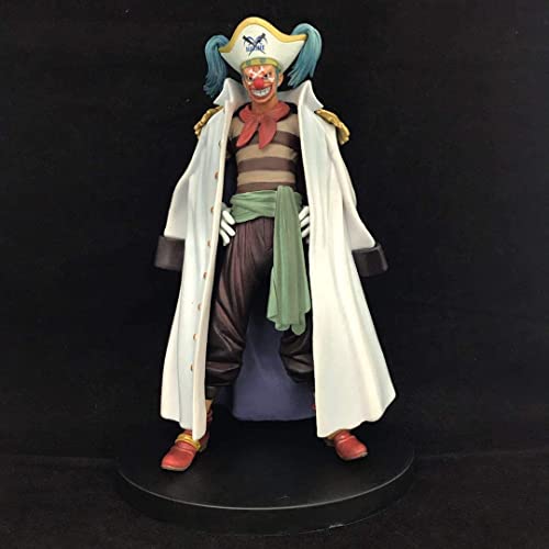 ENFILY Figura DX7 de One Piece de 17 cm/6,7 pulgadas Buggy Anime, estatua de payaso, buggy de PVC, personajes de anime, escultura, coleccionables, decoraciones para fans, regalo