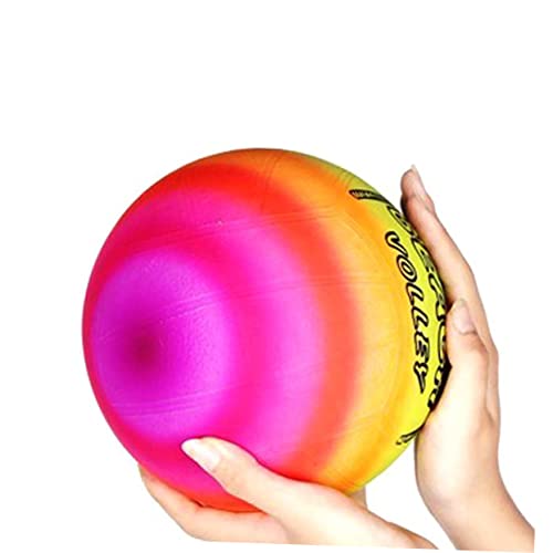 ERINGOGO Bola del Arco Iris De La Novedad Piscina Bola Arcoiris Pelota De Juegos De Arco Iris Voleibol Arcoiris Balón Prisionero del Arco Iris Pelota De Kickball Vóleibol Interior Niño