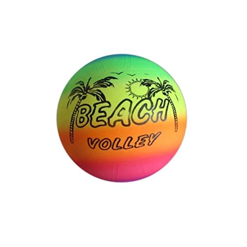 ERINGOGO Bola del Arco Iris De La Novedad Piscina Bola Arcoiris Pelota De Juegos De Arco Iris Voleibol Arcoiris Balón Prisionero del Arco Iris Pelota De Kickball Vóleibol Interior Niño