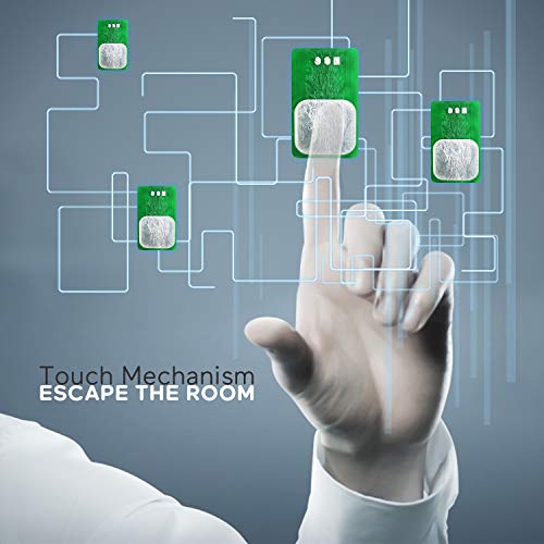 Escape Room Game Touch Sensor Props Touch in Correct Sequence to Unlock Real Life Adventure Game Props (1 Touch Sensor, with Audio)