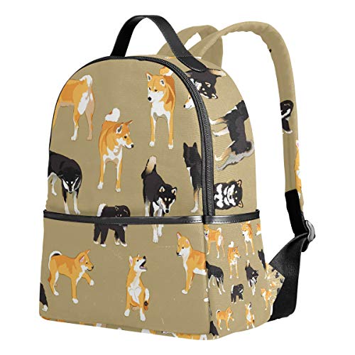 Eslifey - Mochila japonesa Shikoku y Shiba Inu para estudiantes