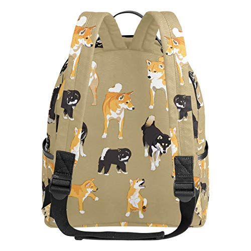 Eslifey - Mochila japonesa Shikoku y Shiba Inu para estudiantes