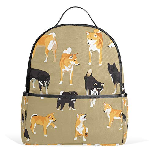 Eslifey - Mochila japonesa Shikoku y Shiba Inu para estudiantes