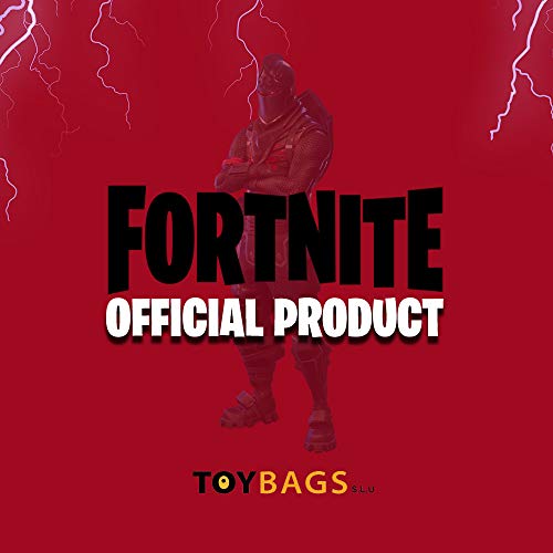 Estuche Escolar - Fortnite - Black Knight - Gamer Case - Diseño Redondo - Portatodo con 1 Compartimento - Interior Forrado y Cierre de Cremallera - 8 × 8 × 22 cm - Toybags