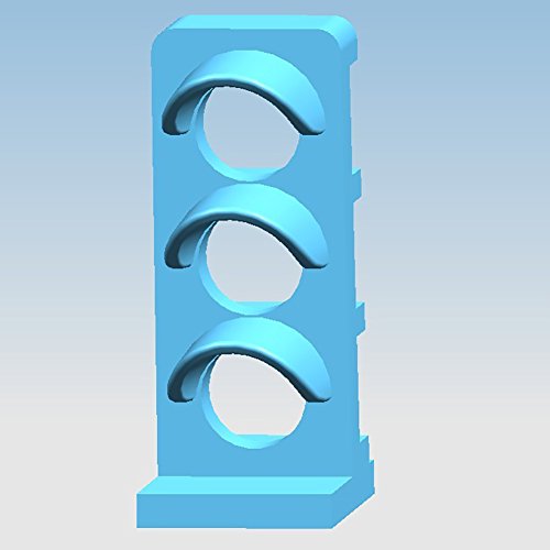 Evemodel JTD15 10 sistemas cara objetivo con LED para la señal enana ferroviaria N Z escala 3 aspectos