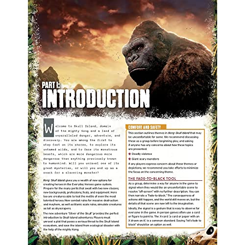 Evil Genius Games Everyday Heroes Kong: Skull Island Cinematic Adventures Juego de rol