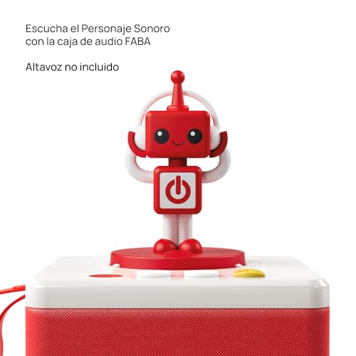 FABA-Personaje sonoro, Rojo, Cuenta y graba tu Historia Personalizada hasta 60 Minutos