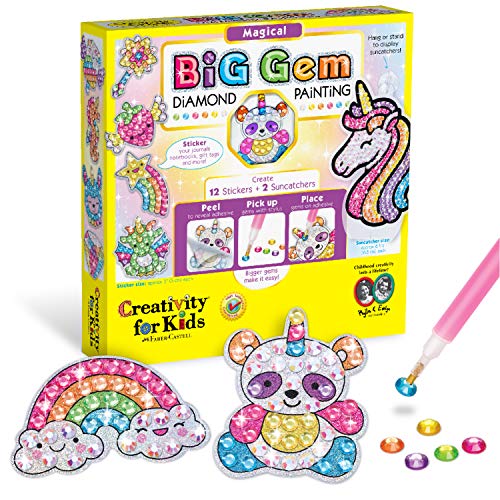 Faber-Castell, Creativity for Kids, Big Gem Diamiond Painting, Magical, (6246000)