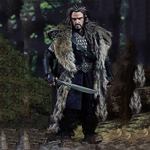 FABIIA 1/6 la Serie Hobbit Figuras de Acción, Thorin Oakenshield Pvc Materiales de Protección Ambiental Estatua de Juguete, Modelo de Decoración de Colección Hecha a Mano Adornos Clásicos