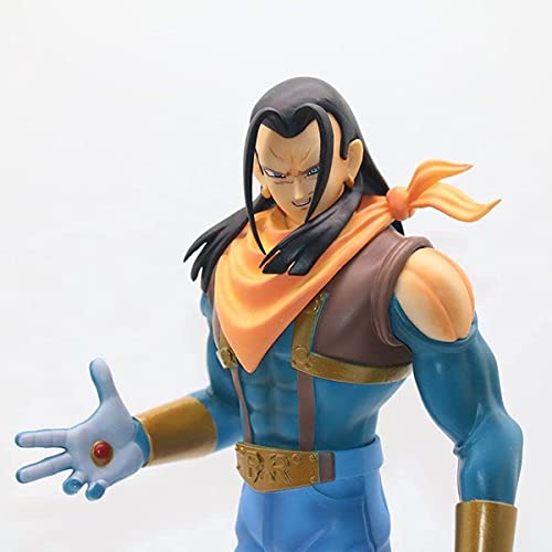 FABIIA Figuras de Ball Ball, Android 17 Lapis Estatua de Figura de 28 Cm/11 Pulgadas Dragon Ball Z Toys Dbz Figuras Juguete Coleccionable para Dragon Ball Anime Fans de Anime