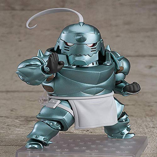 FABIIA Fullmetal Alchemist Anime Figuras Alphonse Elric Q Versión del Modelo de Estatua de Arcilla Coleccionable PVC Toy Anime Fans 'Fans/10 cm