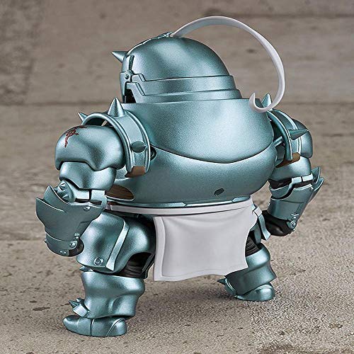 FABIIA Fullmetal Alchemist Anime Figuras Alphonse Elric Q Versión del Modelo de Estatua de Arcilla Coleccionable PVC Toy Anime Fans 'Fans/10 cm