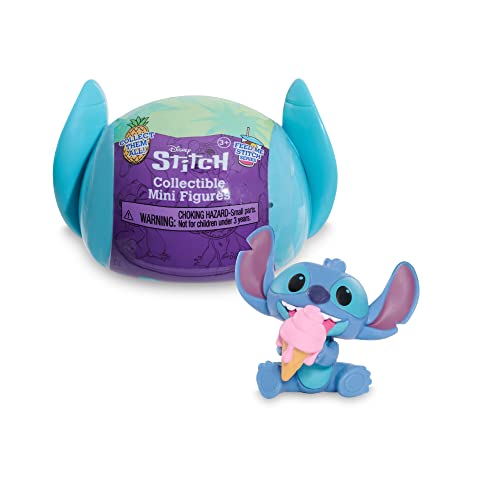 Famosa Cápsulas Mágicas - Capsule Mini Figures, Bolas Sorpresa con Distintas minififuras de Stitch de Disney, hasta 12 Modelos Diferentes, 1 Figura RARA, envío de Modelo Aleatorio, (TTC01000)