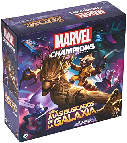 Fantasy Flight Games MC16ES Marvel Champions - Los más buscados de la Galaxia & Fantasy MC17ES Flight Games Marvel Champions - Star Lord