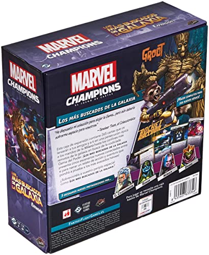 Fantasy Flight Games MC16ES Marvel Champions - Los más buscados de la Galaxia & Fantasy MC17ES Flight Games Marvel Champions - Star Lord