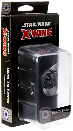 Fantasy Flight Games - Star Wars X-Wing Second Edition: Separatist Alliance: Droid Tri-Fighter Expansion Pack - Miniature Game